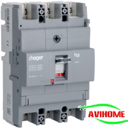 Aptomat Hager - MCCB 3P 160A 25KA ( Át Khối)